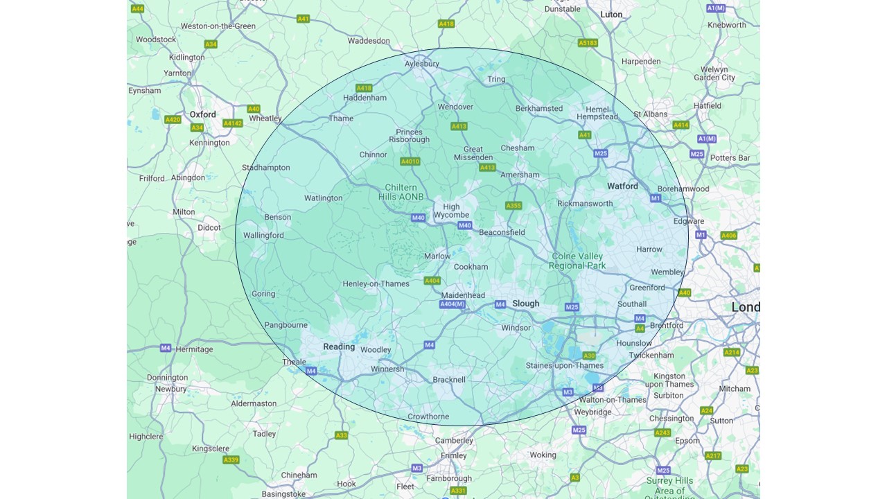 areas covered areas covered
